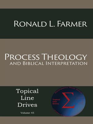 cover image of Process Theology and Biblical Interpretation